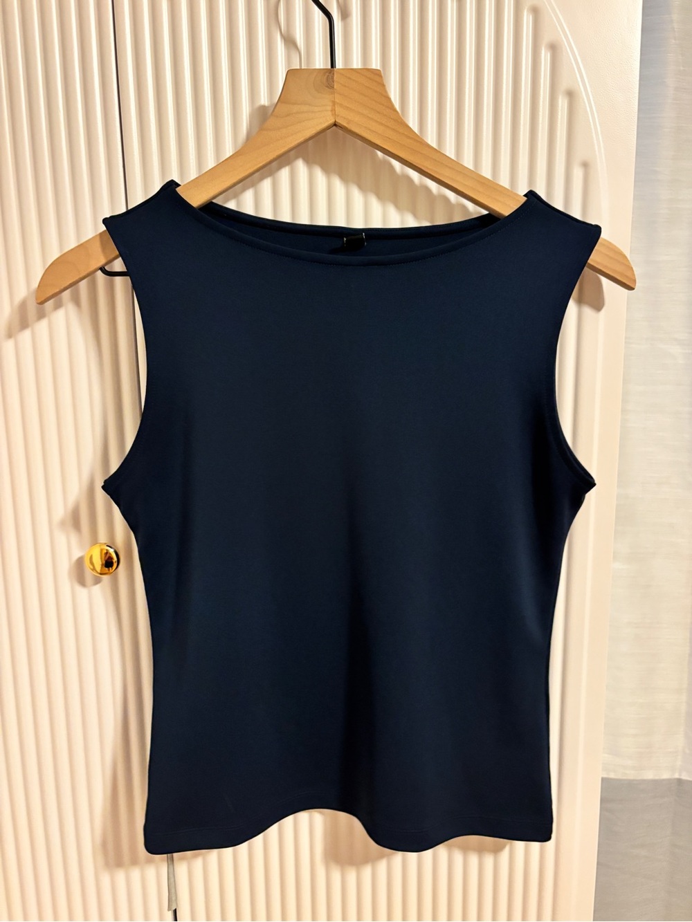 Sleeveless Navy Women’s Tank Top